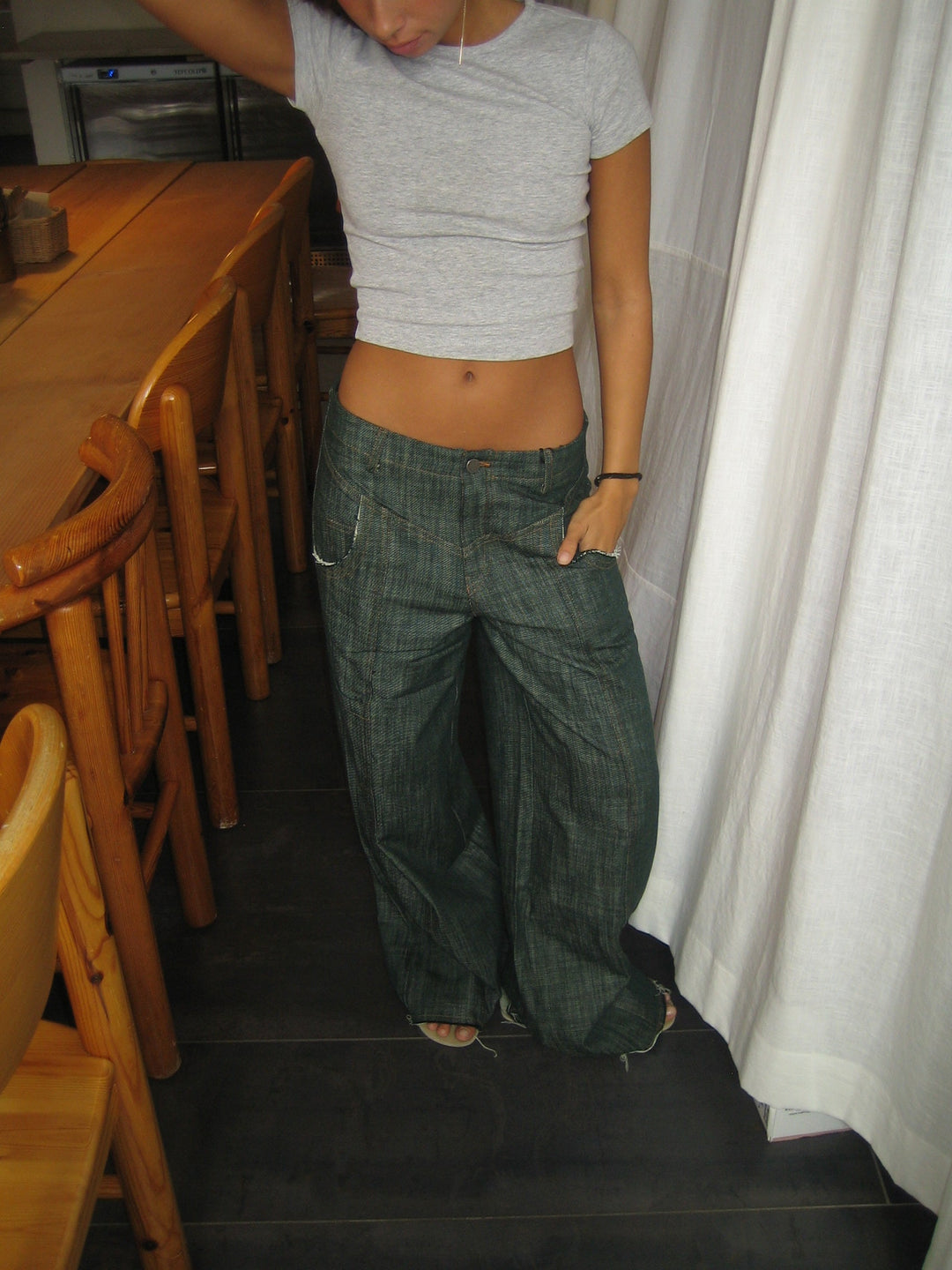 Fiona | Women’s jeans with oversized fit and mid waist
