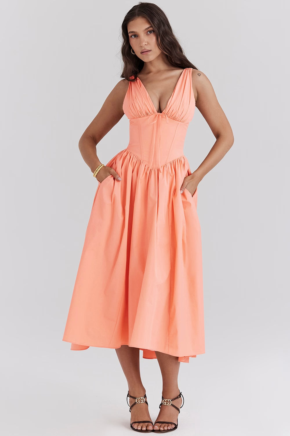 Rosie | Timeless floral midi dress