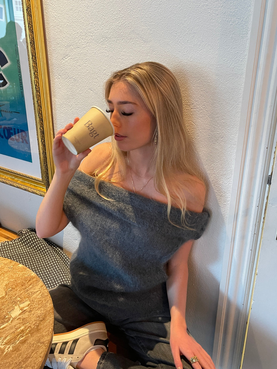 Selah | Women’s off-shoulder top with textured knit design