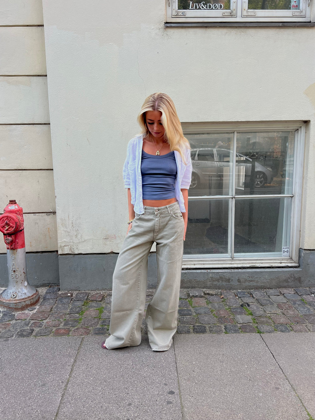 Naya | Women’s wide-leg jeans with baggy fit and versatile waist