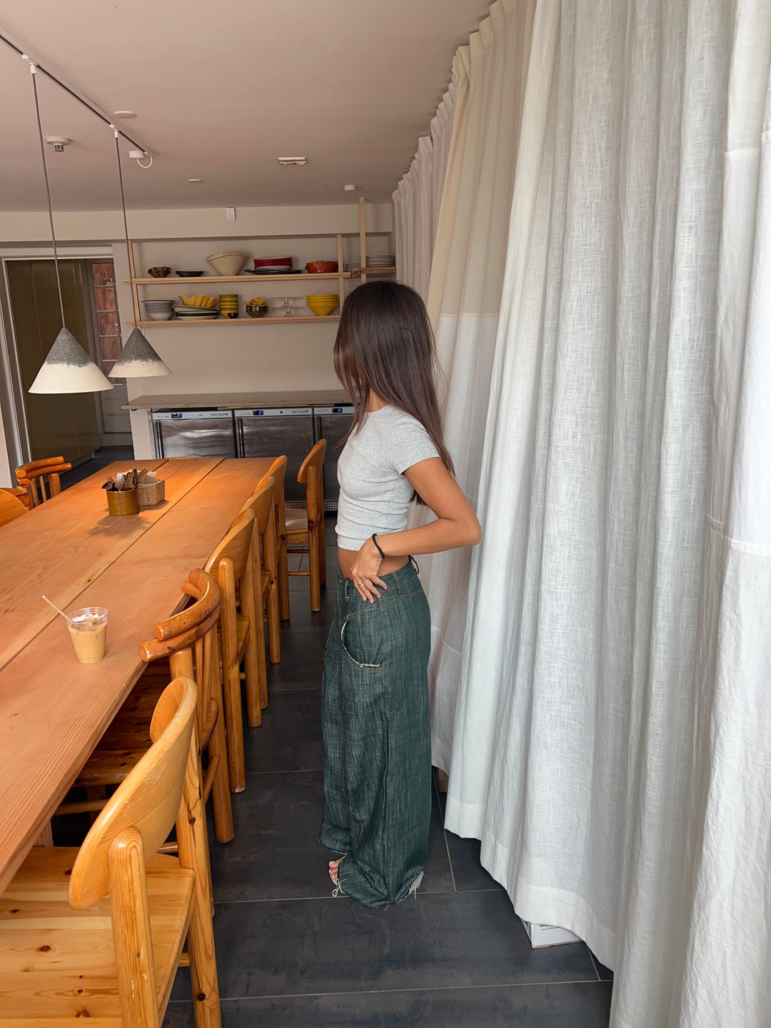 Fiona | Women’s jeans with oversized fit and mid waist