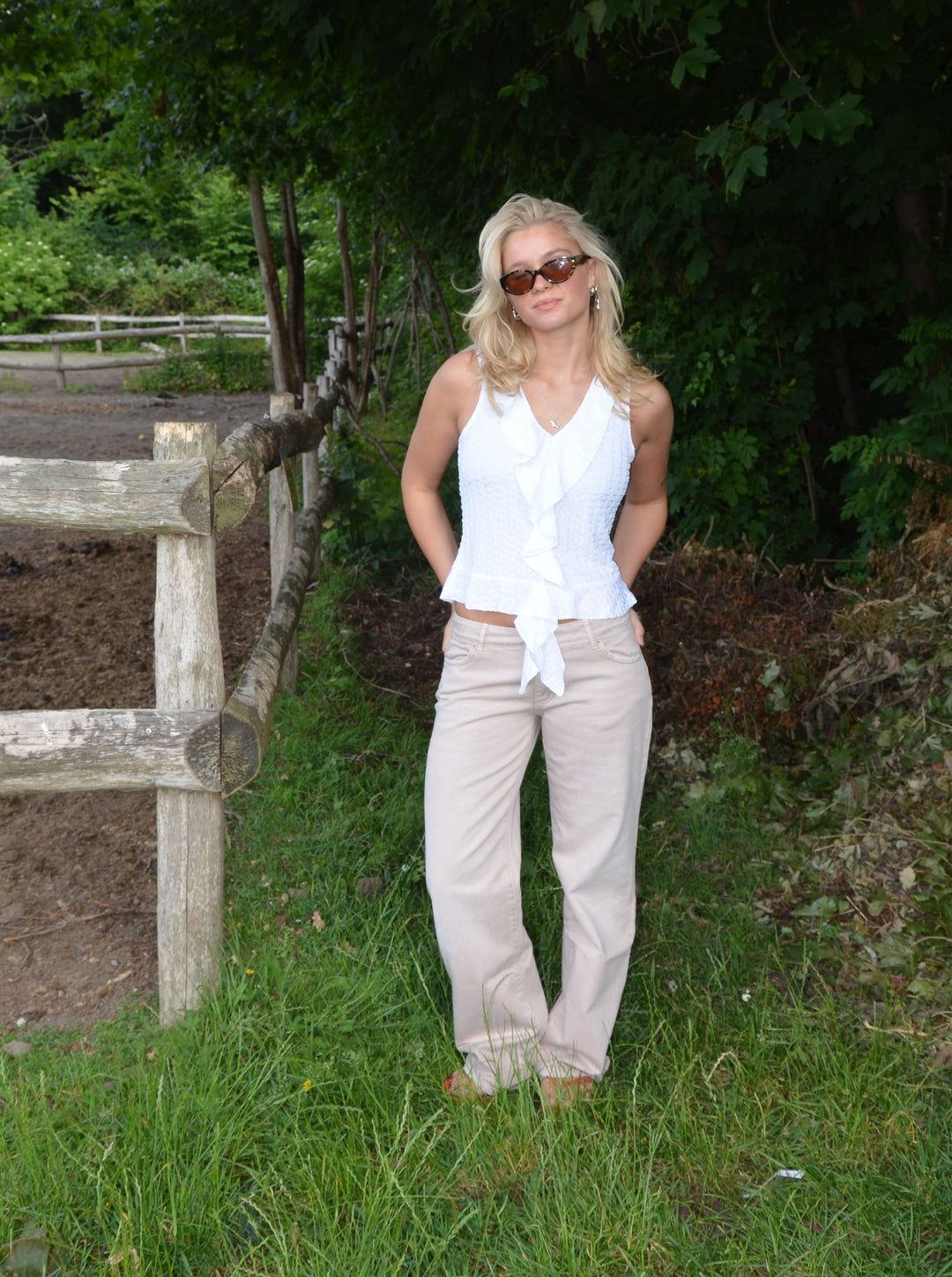 Rain | Women’s jeans with wide fit and practical pockets