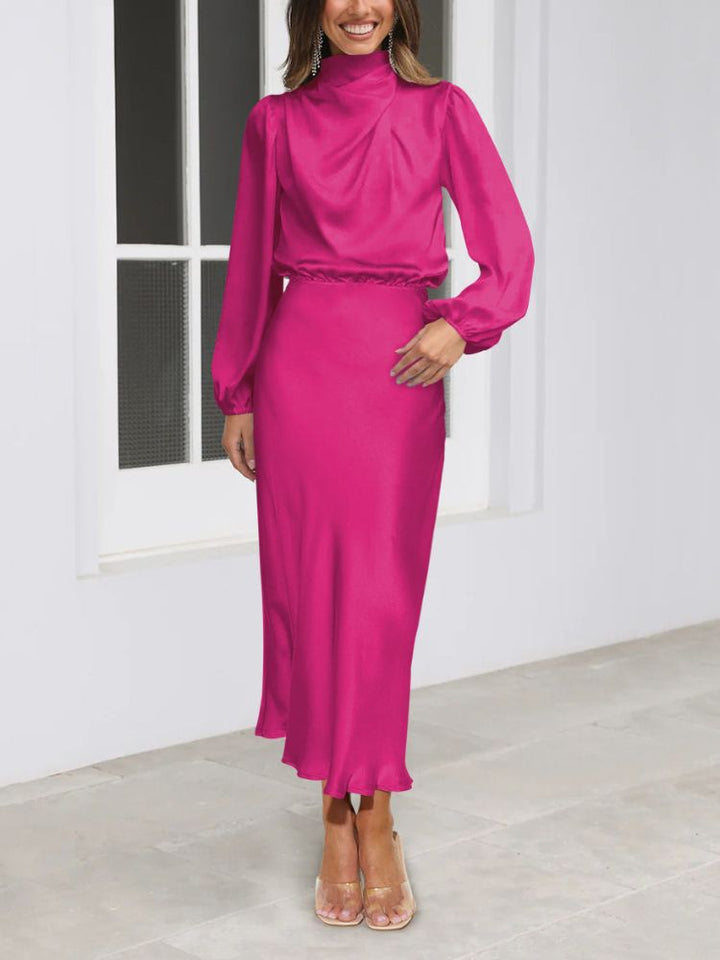 Arianne | Women's long sleeve dress with classy finish