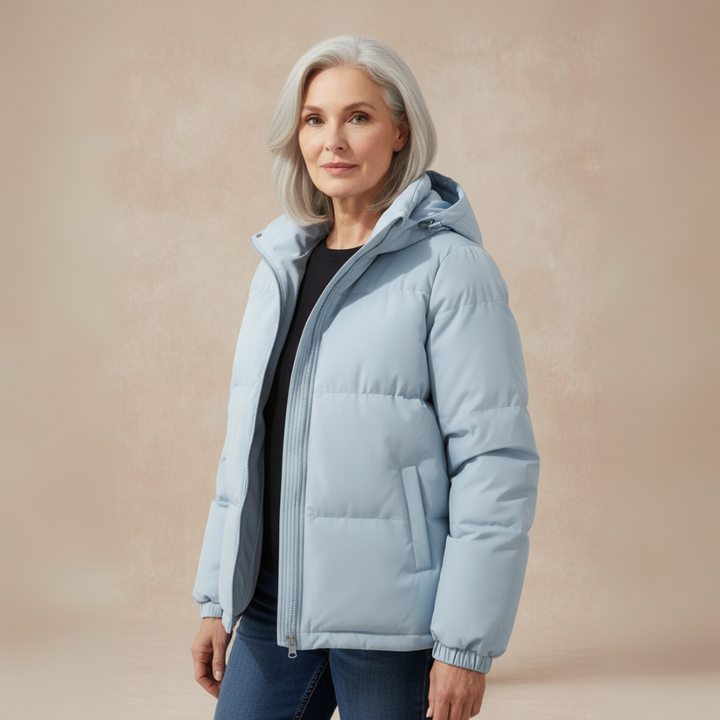 Kyra | Women’s quilted hooded puffer jacket