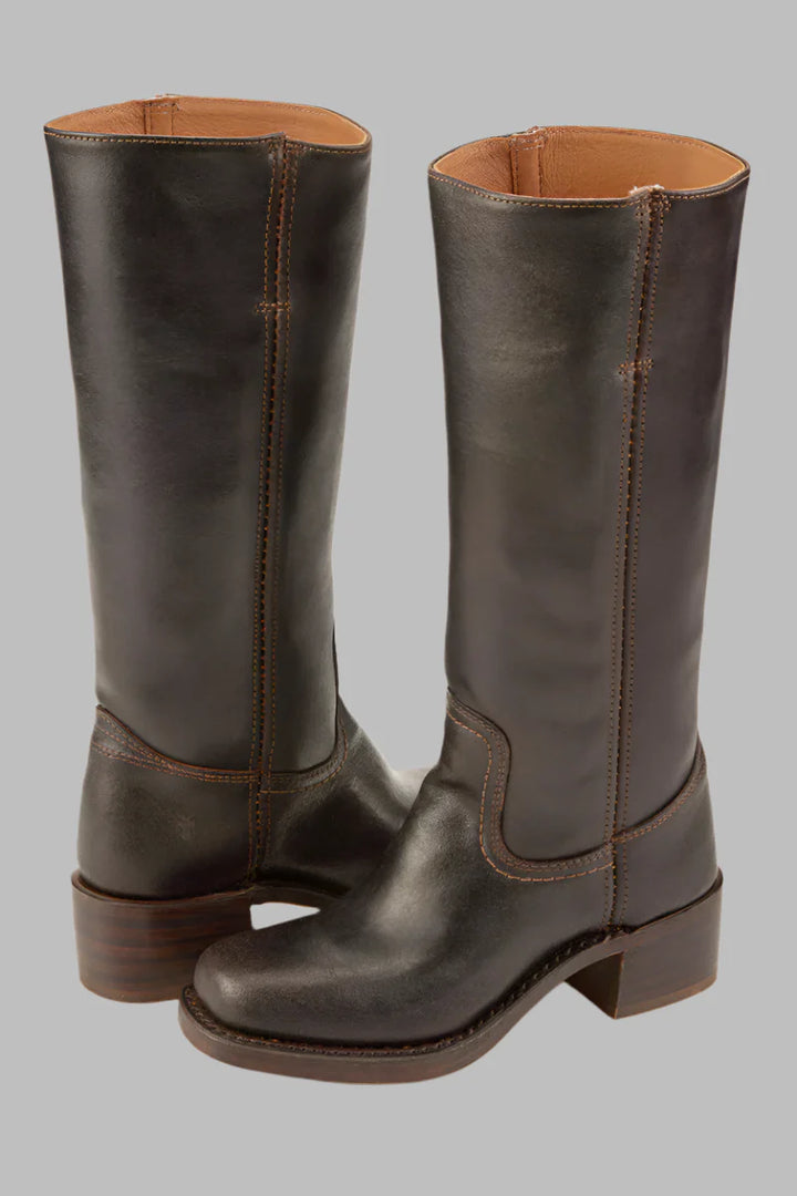 Alanis | Women's tall boots with rounded toe