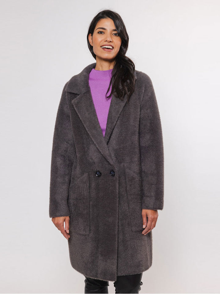 Madelle | Women’s long double-breasted coatigan