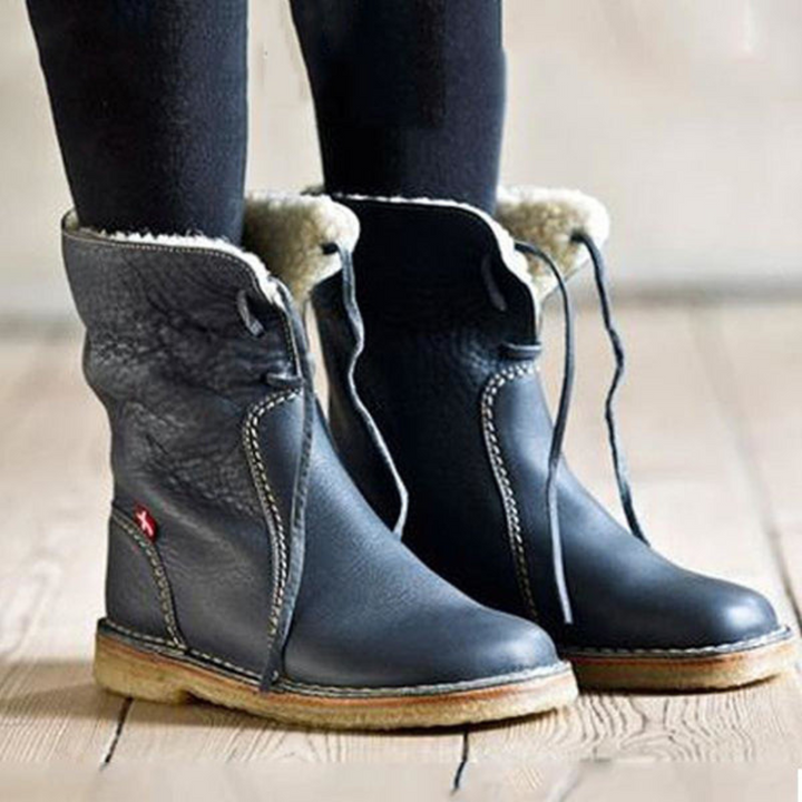 Quincy | Women’s cozy shearling-lined leather winter boots