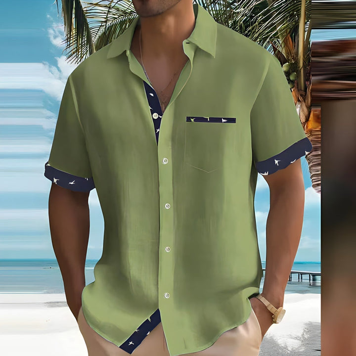 Arim | Men's classic shirt with clean collar design