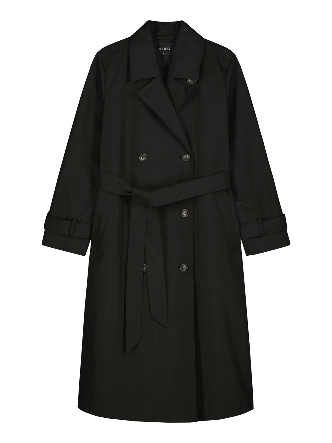 Quinn | Women’s classic double-breasted trench coat with belt