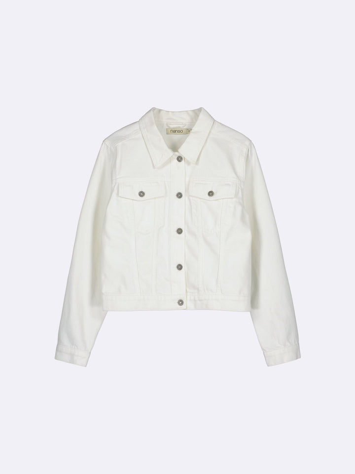 Nathalie | Women’s denim jacket with classic tailoring
