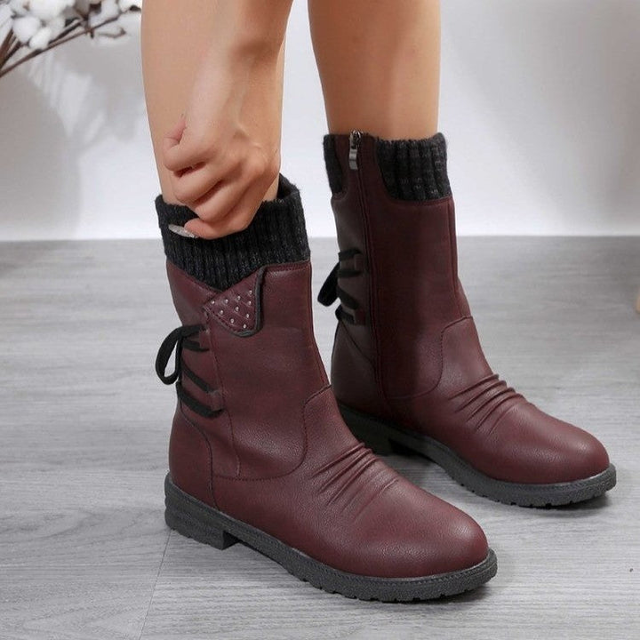 Addison | Women’s winter boots with structured sole and sleek design