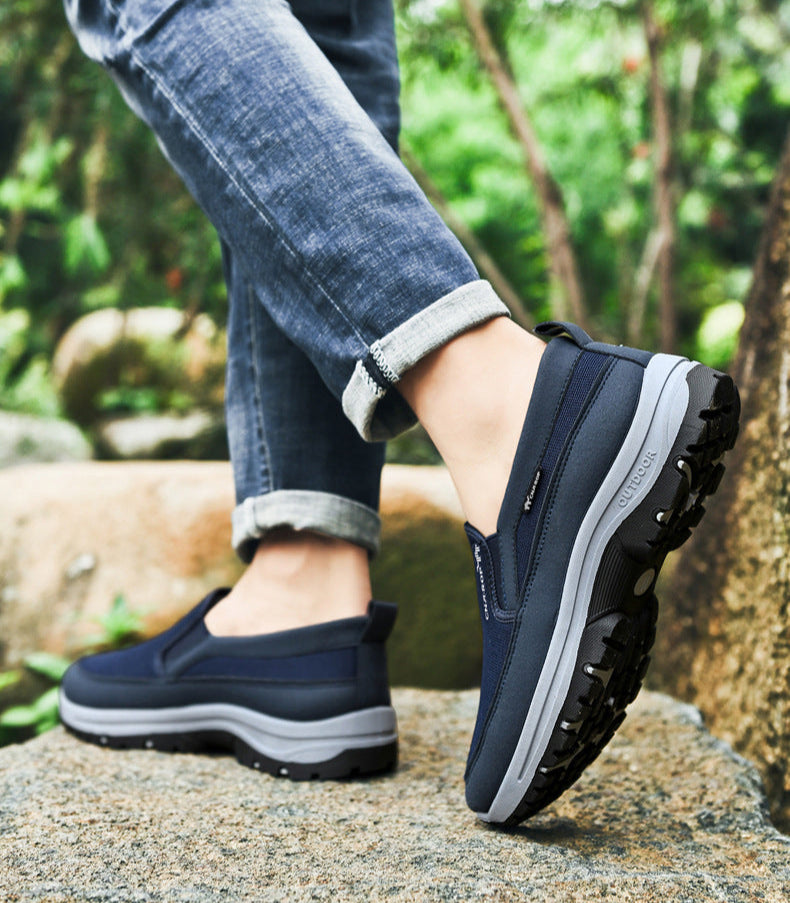Lennart | Men's sneakers slip-on sole