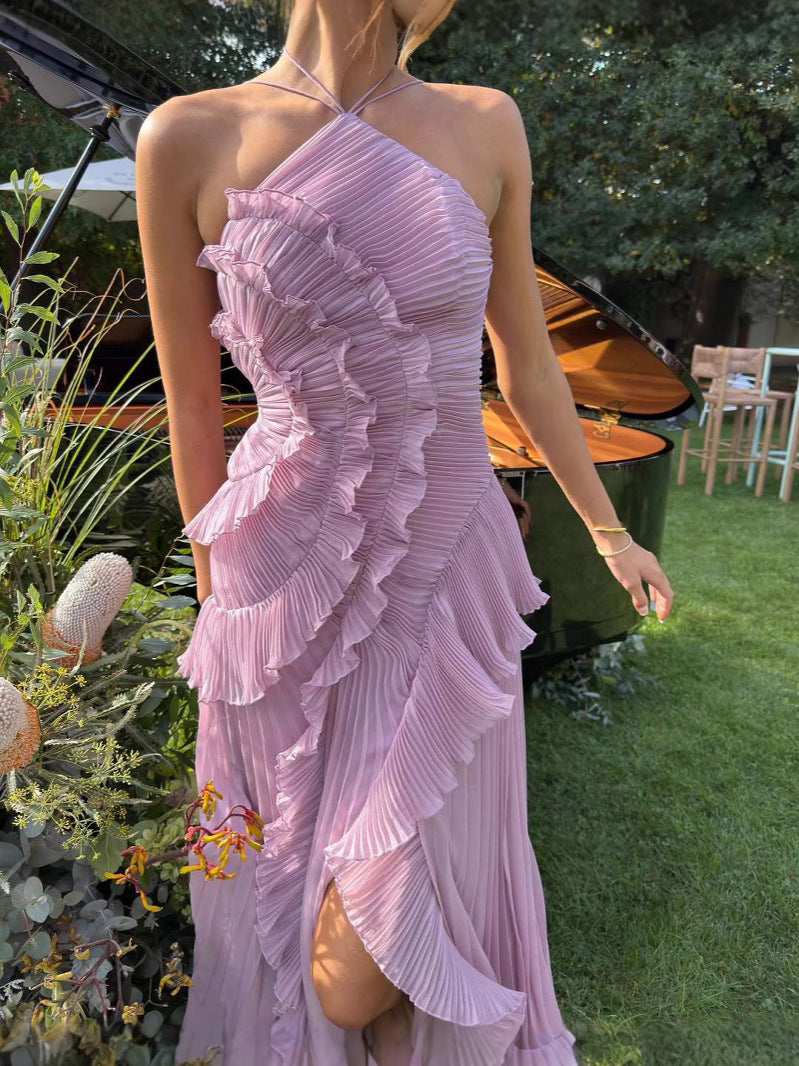 Beatrice | Women's charming ruffle midi dress