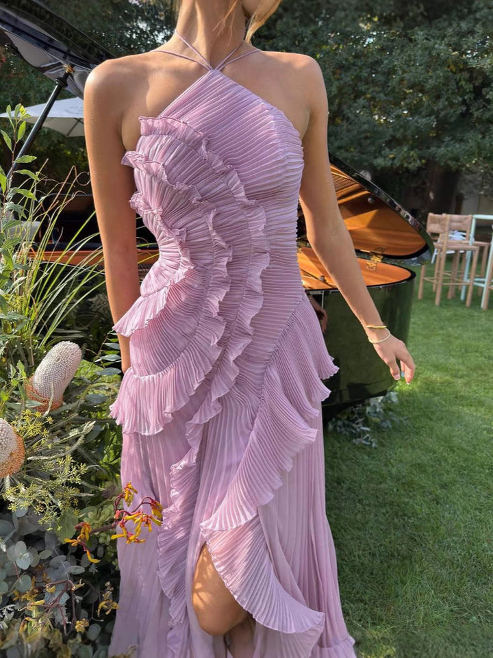 Beatrice | Women's charming ruffle midi dress