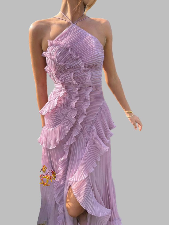 Beatrice | Women's charming ruffle midi dress