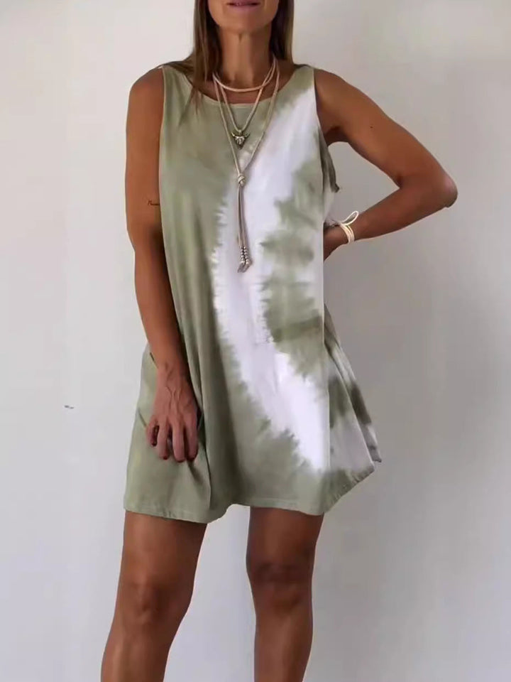 Bellamy | Women’s gradient tie-dye mini dress