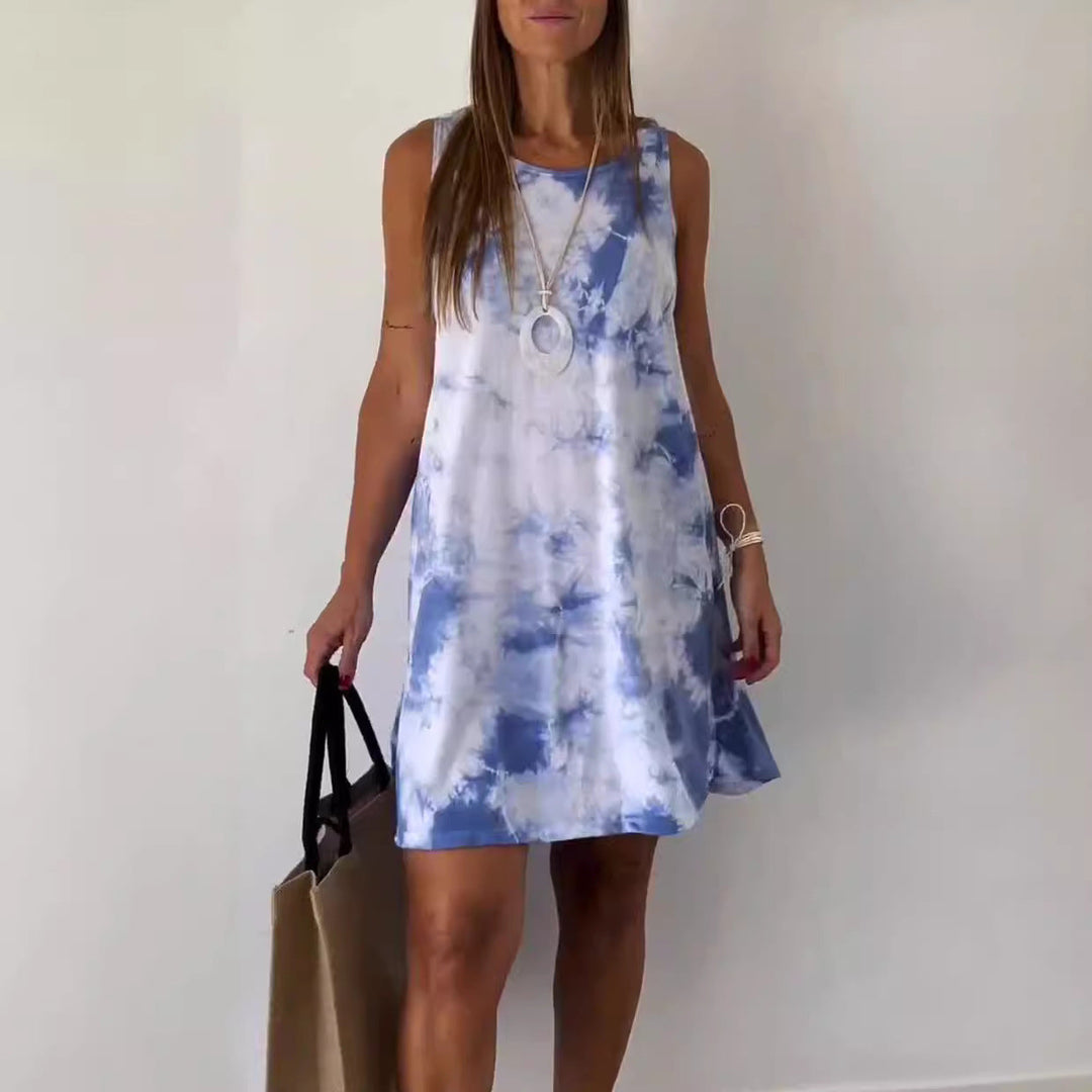 Bellamy | Women’s gradient tie-dye mini dress