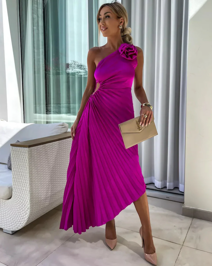 Rosalyn | Women's chic pleated dress