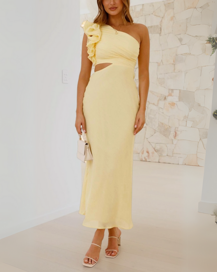 Seren | Women's one-shoulder cutout dress