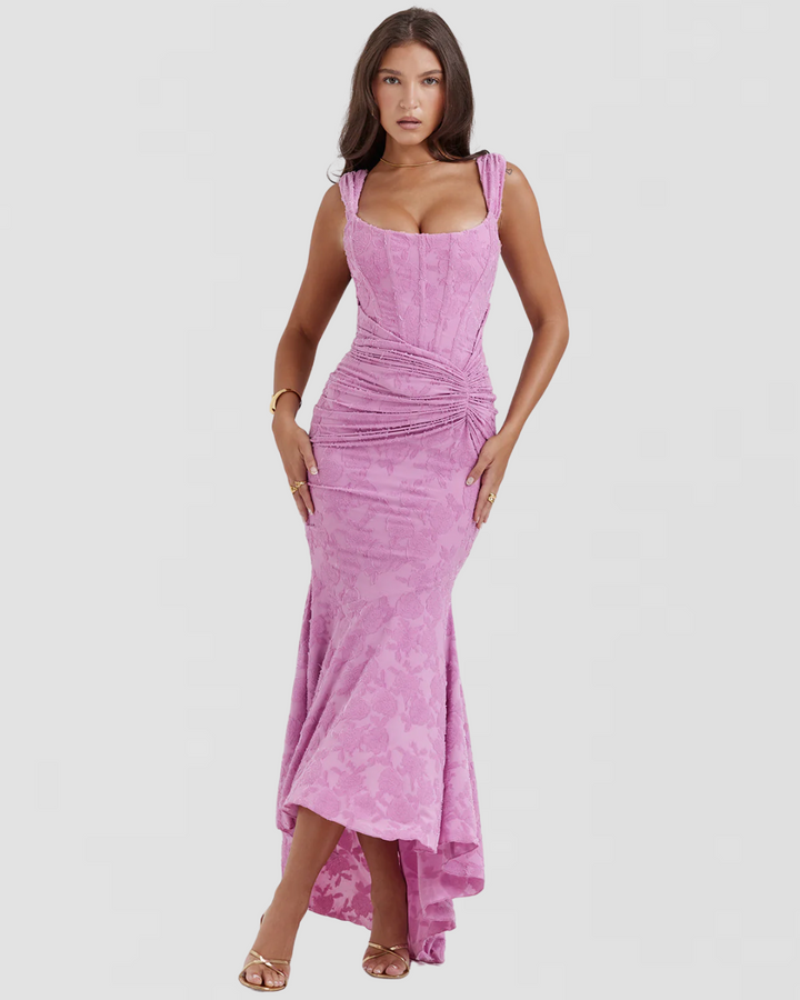 Victoria | Women's regal draped dress