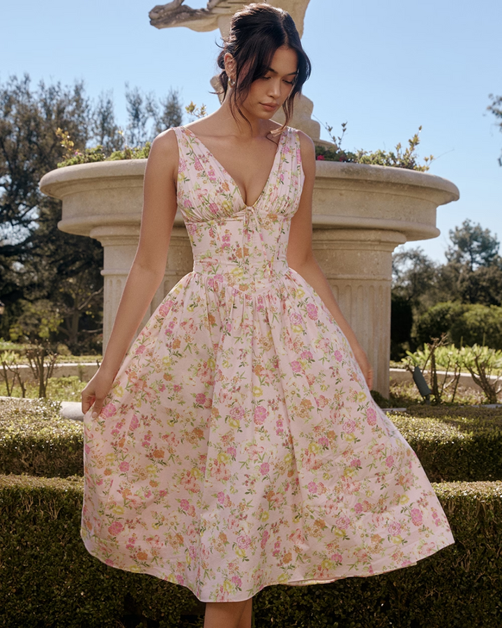 Rosie | Timeless floral midi dress