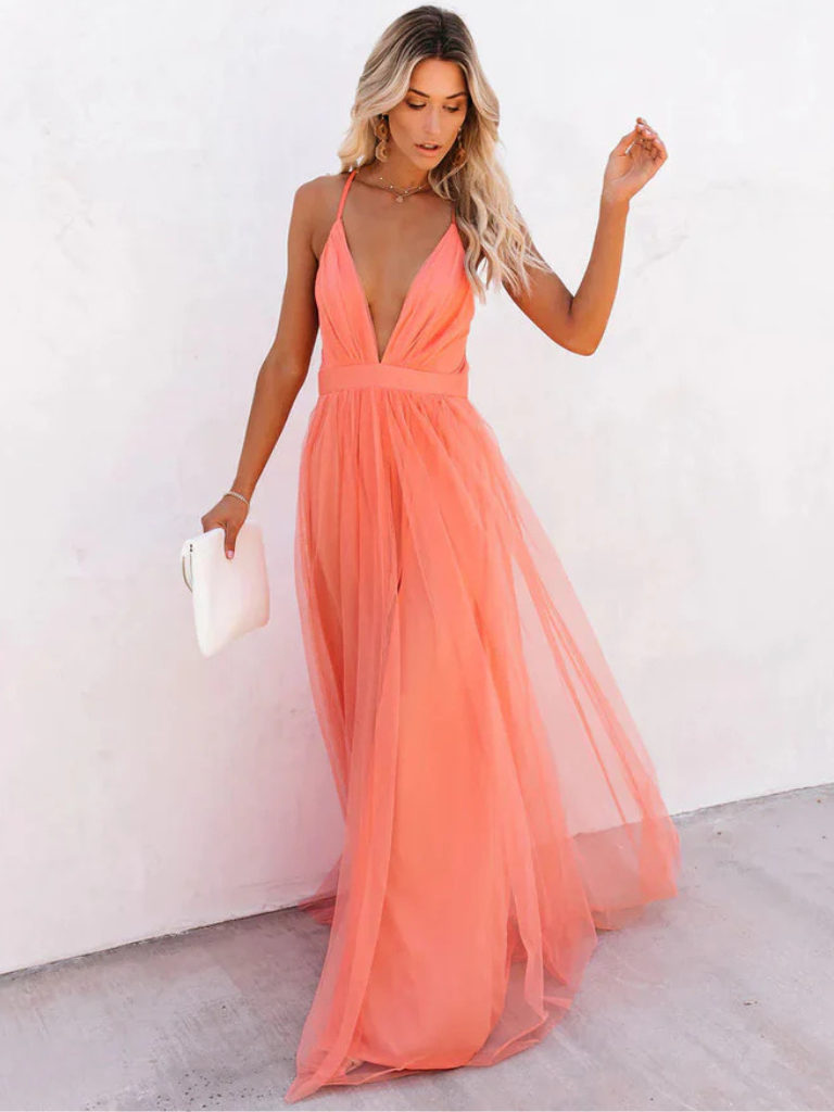 Thea | Women's elegant long evening dress