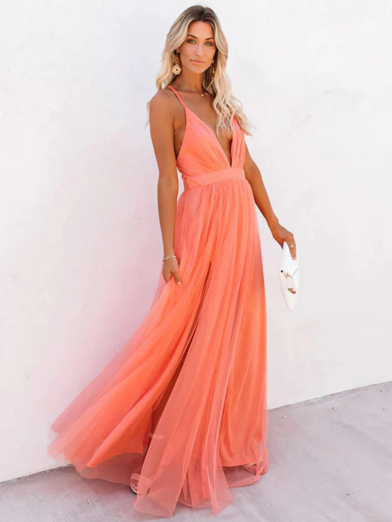 Thea | Women's elegant long evening dress