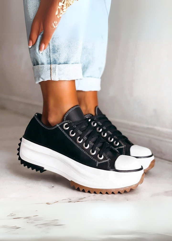 Ebba | Women's sneakers with elevated sole