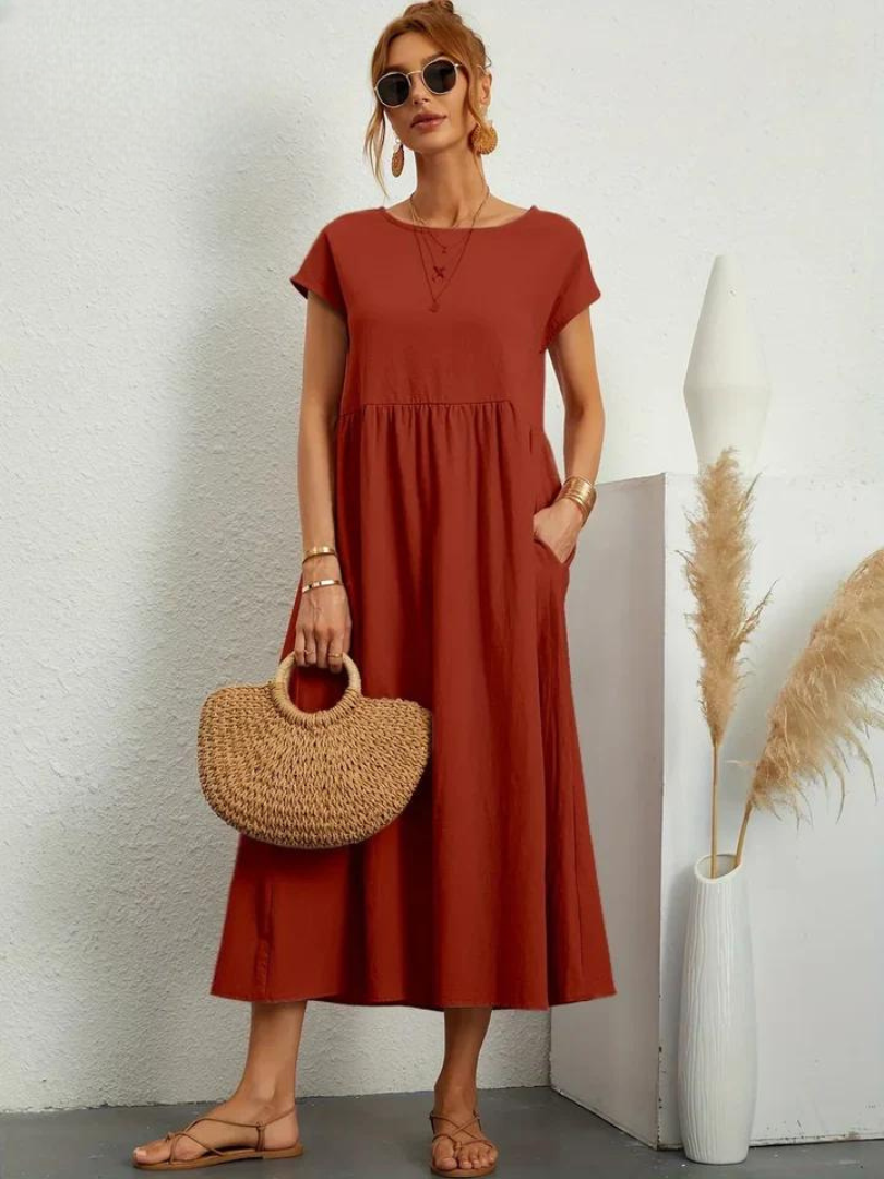 Fleur | Airy autumn dress