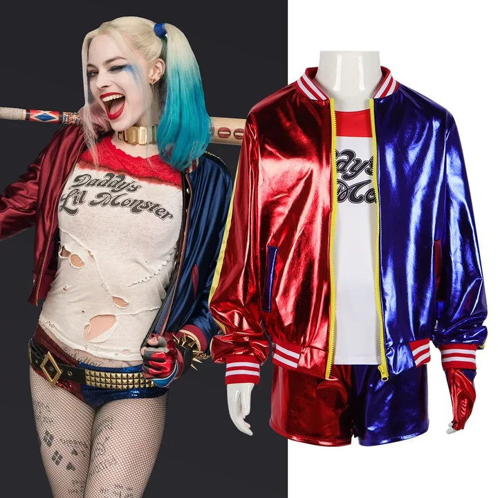 Harper | Women's harley quinn-inspired costume set