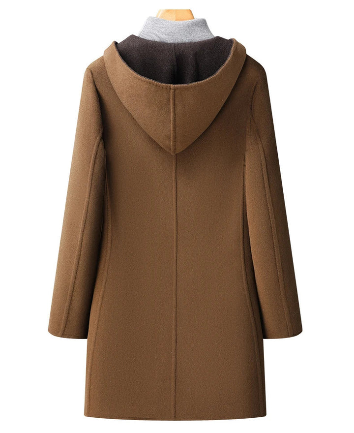 Julian | Hooded wool overcoat