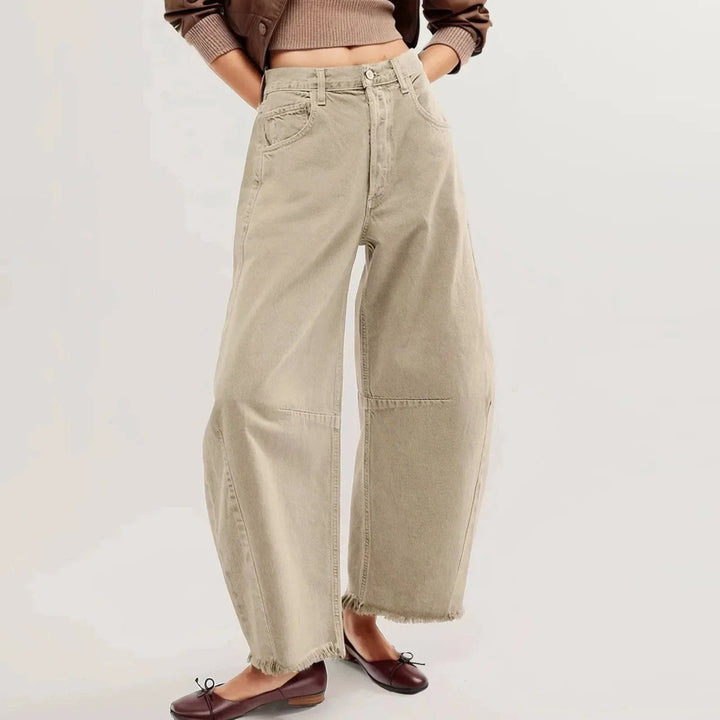 Serena | Women’s high-waist relaxed fit wide-leg jeans