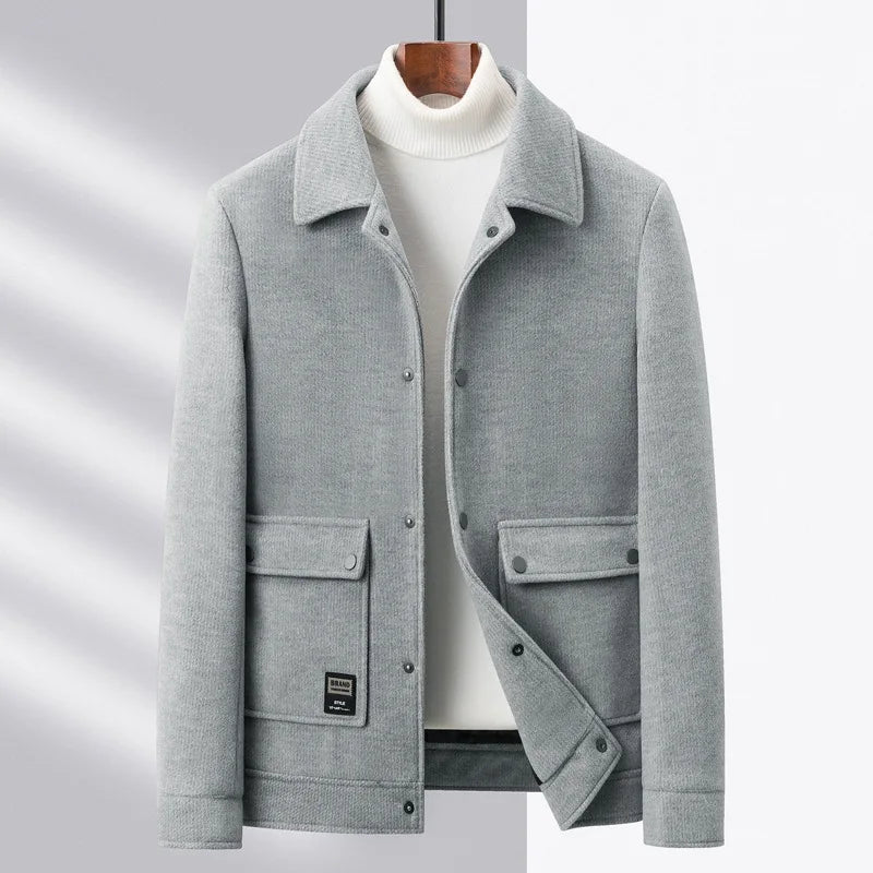 Jeline | Venti plain collared jacket
