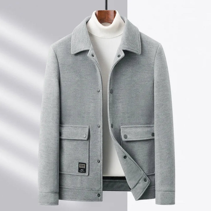 Jeline | Venti plain collared jacket