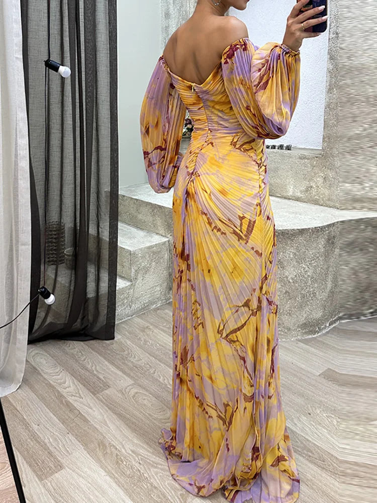 Brigit | Chic longleeve v-neck dress