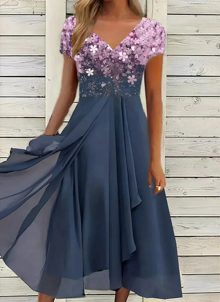 Ariella | Women's elegant midi dress for formal occasions