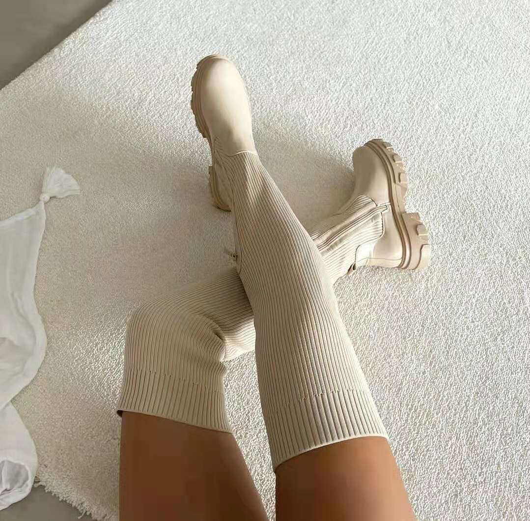 Willow | Over-the-knee sock boots