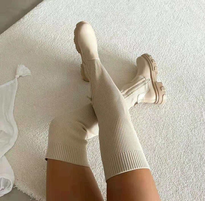 Willow | Over-the-knee sock boots