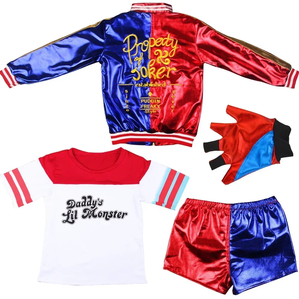 Harper | Women's harley quinn-inspired costume set