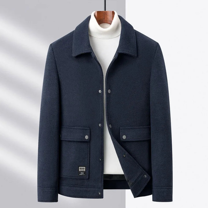 Jeline | Venti plain collared jacket