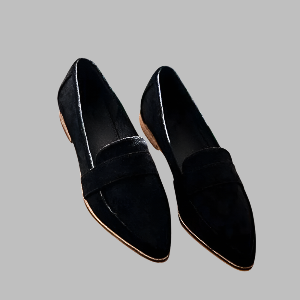 Aveline | Women's loafers with stitched edge and rounded toe