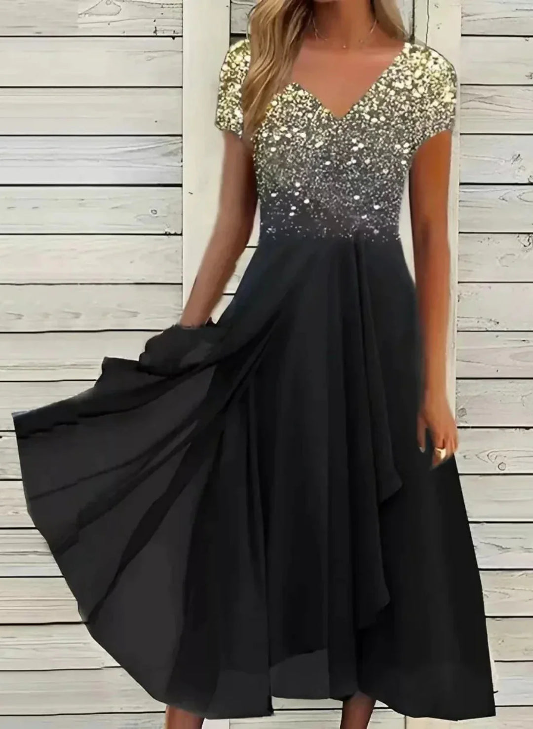 Ariella | Women's elegant midi dress for formal occasions