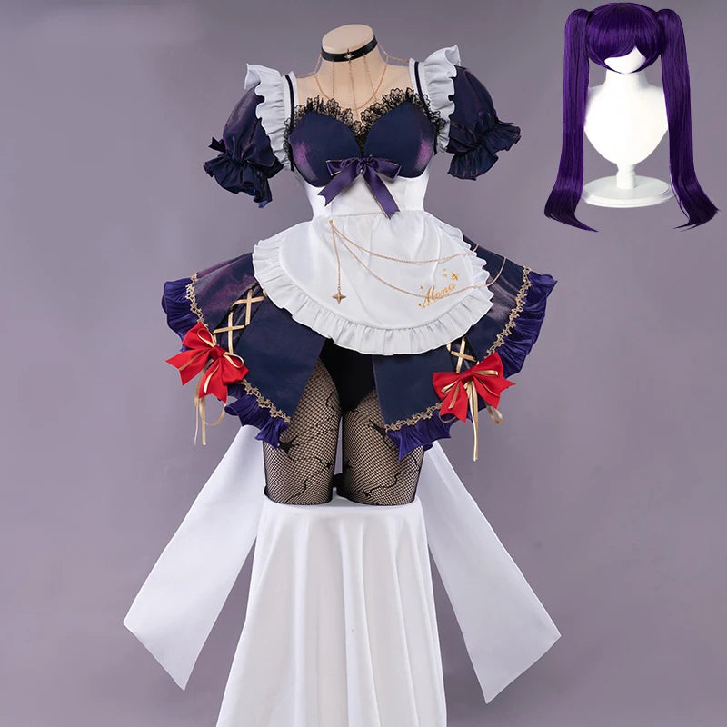 Sophia | Women's anime-inspired gothic maid cosplay costume set