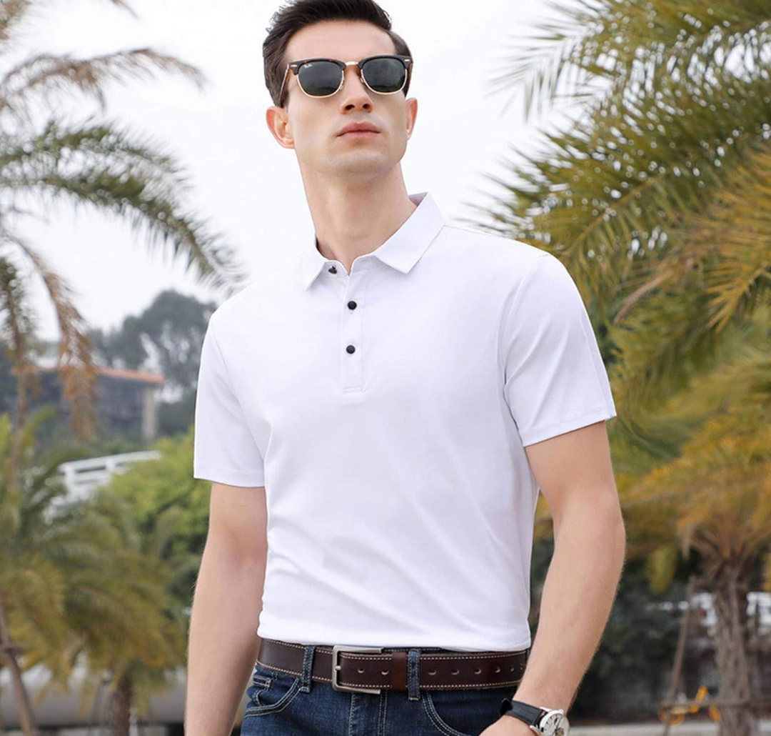 Axton | Men’s elegant basic polo shirt