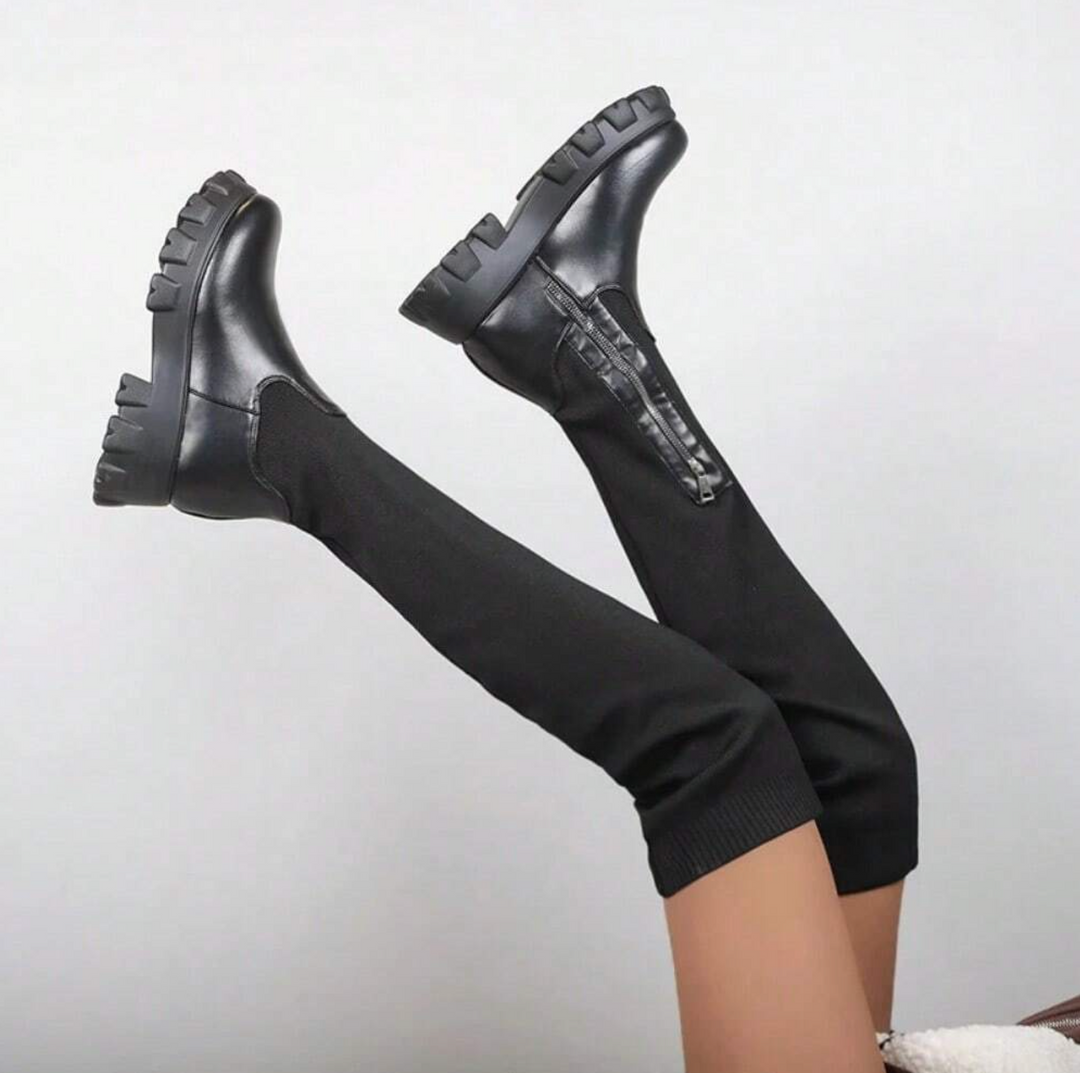 Willow | Over-the-knee sock boots