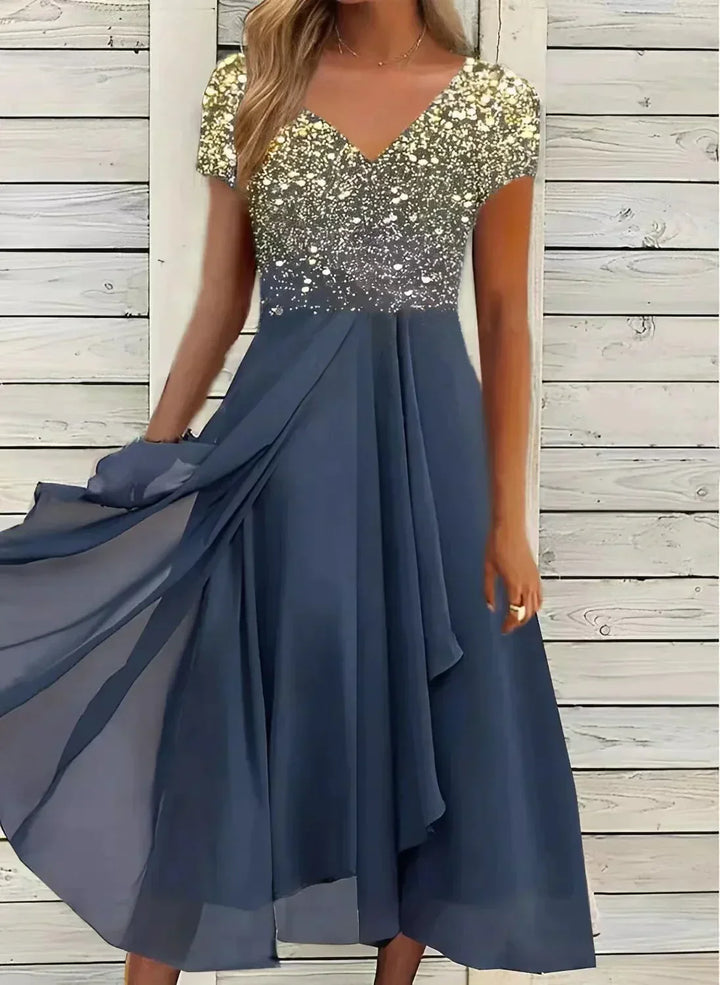 Ariella | Women's elegant midi dress for formal occasions