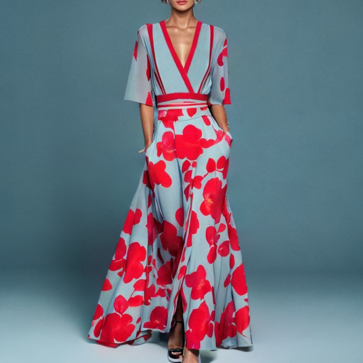 Maya | Women's elegant dress with sleeves