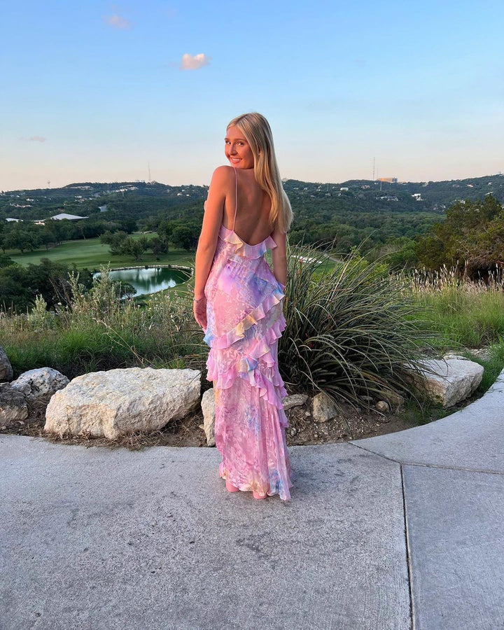 Darcel | Sleeveless maxi long dress for women