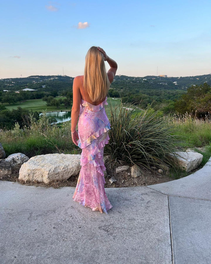 Darcel | Sleeveless maxi long dress for women