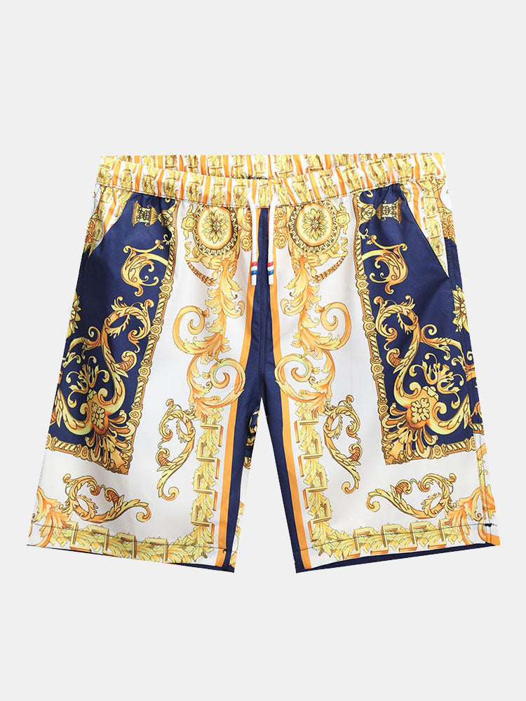Aris | Men's summer set with tonal design and straight fit